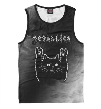 Майка для мальчиков Metallica - Рок Кот