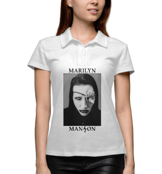 Женское Поло Marilyn Manson Antichrist