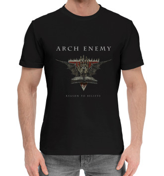 Мужская Хлопковая футболка Arch Enemy