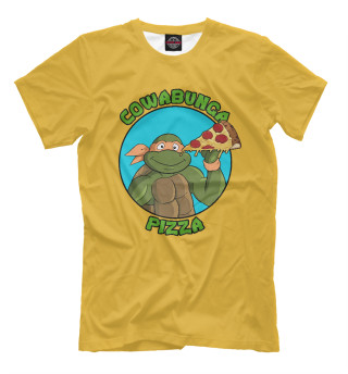 Мужская футболка Cowabanga Pizza
