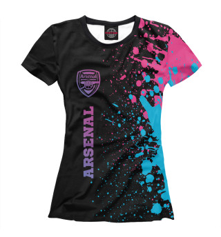 Футболка для девочек Arsenal Neon Gradient