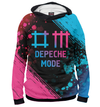 Худи для девочек Depeche Mode Neon Gradient (colors)