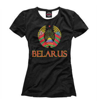 Женская Футболка Belarus
