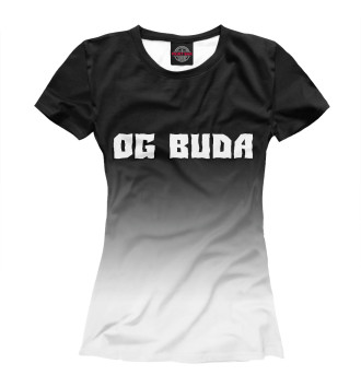 Женская Футболка OG BUDA - Градиент
