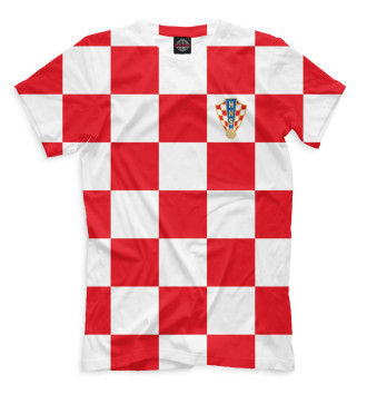 Мужская Футболка Сборная Хорватии