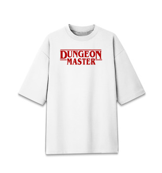 Мужская Хлопковая футболка оверсайз Dungeon Master
