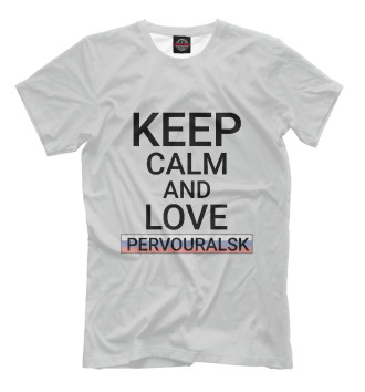 Футболка для мальчиков Keep calm Pervouralsk