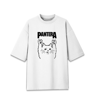 Мужская Хлопковая футболка оверсайз Pantera