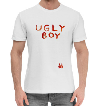 Мужская Хлопковая футболка Ugly Boy
