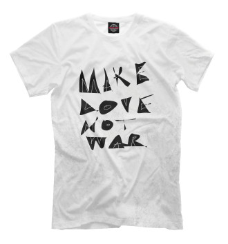 Футболка для мальчиков Make Love Not War