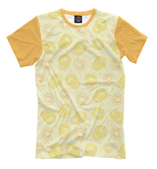 Женская футболка Узор из кусочков ананаса