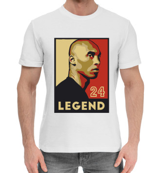 Мужская Хлопковая футболка Kobe - Legend