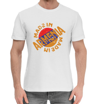 Мужская Хлопковая футболка Сделано в Армении