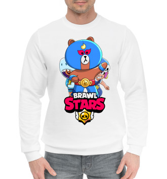 Мужской Хлопковый свитшот Brawl Stars, El Brown