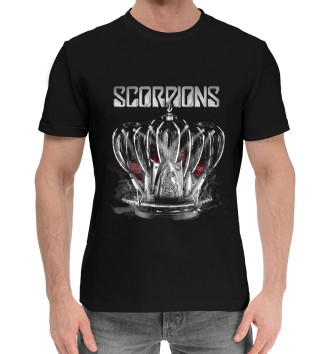 Мужская Хлопковая футболка Scorpions