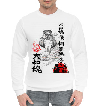 Мужской Хлопковый свитшот Japan Samurai