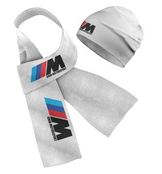 Шапка и шарф BMW Motorsport
