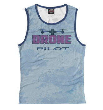 Майка для девочек Drone Pilot