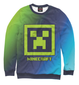 Мужской свитшот Minecraft - Крипер