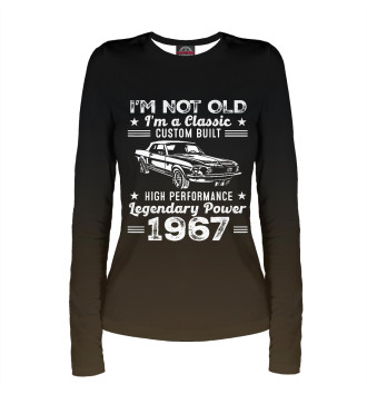 Женский Лонгслив I'm Not Old I Classic 1967