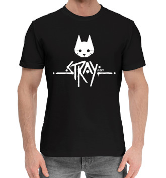Мужская Хлопковая футболка Stray - бродяга