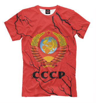 Мужская Футболка СССР / USSR