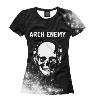 Футболка для девочек Arch Enemy + Череп