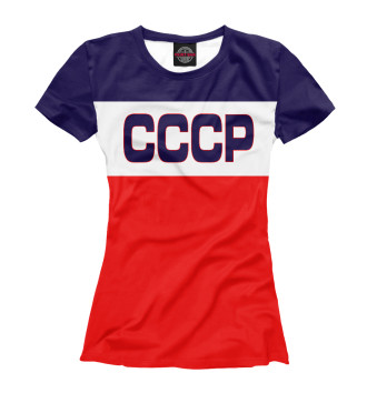 Футболка для девочек Команда СССР