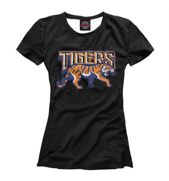 Женская Футболка Tigers