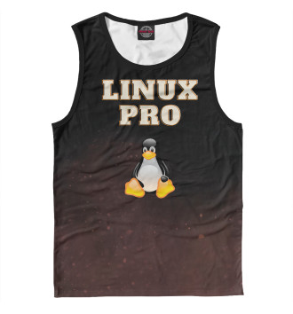 Мужская Майка Linux Pro