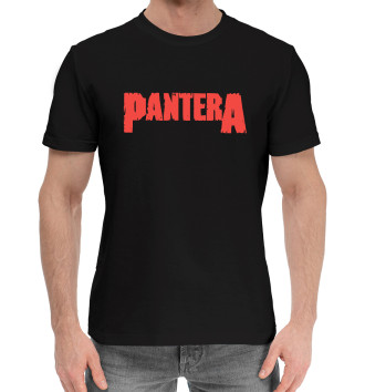 Мужская Хлопковая футболка Pantera