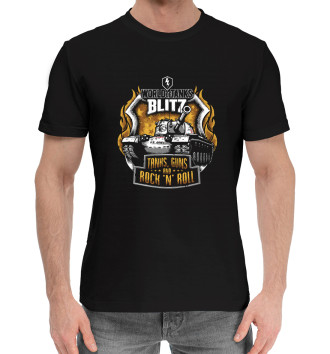 Мужская Хлопковая футболка World of Tanks Blitz