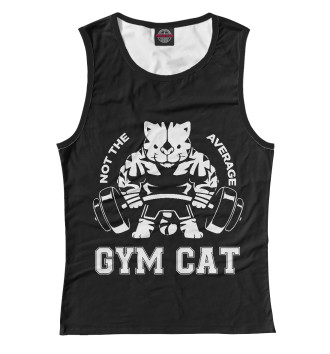 Женская Майка Gym Cat
