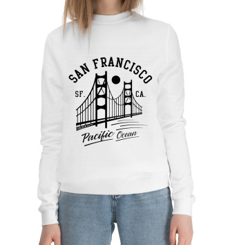 Женский Хлопковый свитшот San Francisco