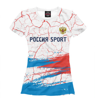 Женская Футболка Россия - Герб | Россия Sport