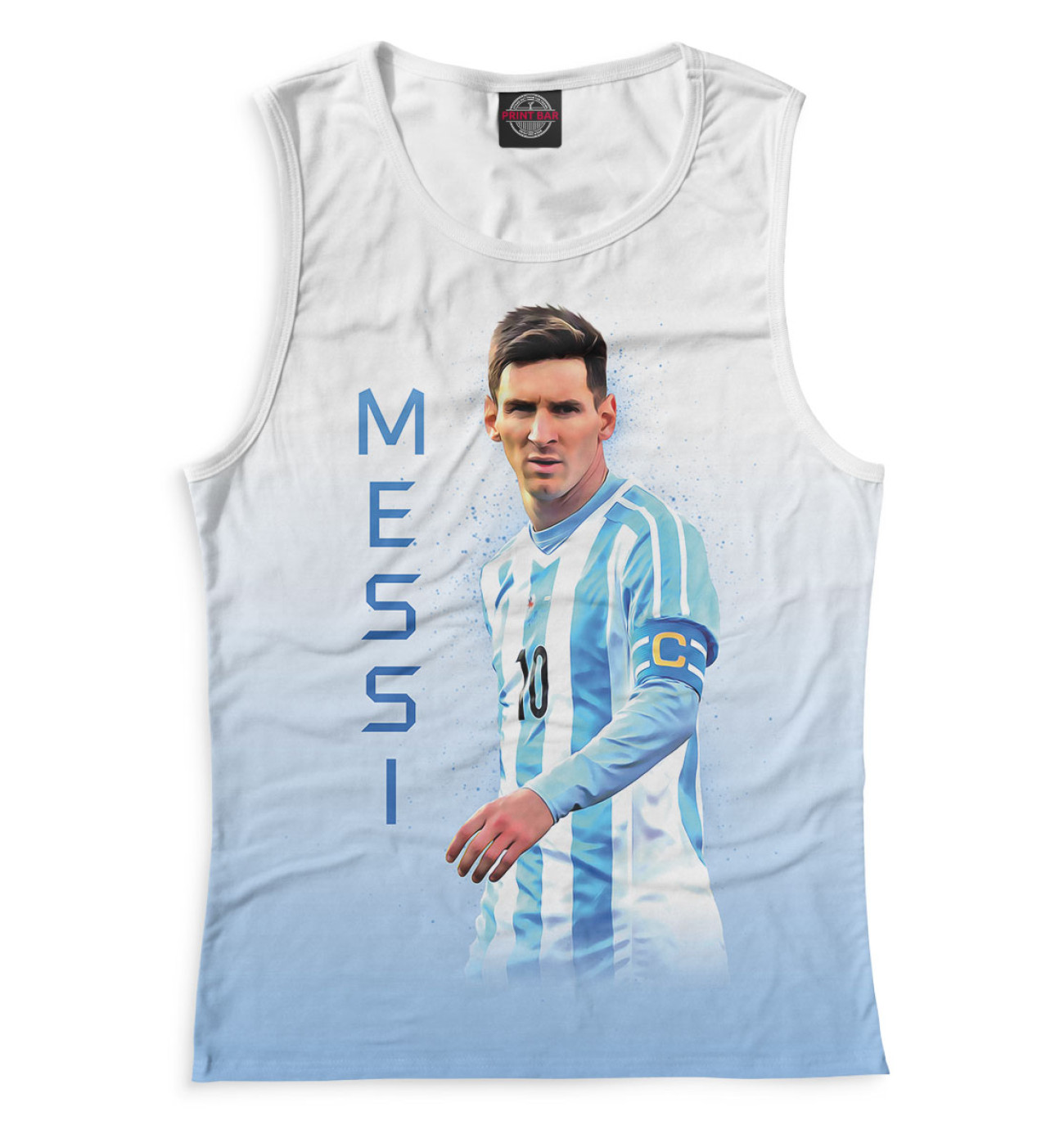 Женская Майка Lionel Messi, артикул: FLT-971474-may-1