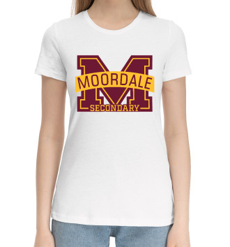 Женская Хлопковая футболка Мурдейл Половое воспитание