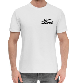 Мужская Хлопковая футболка Ford