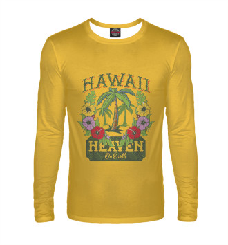 Мужской Лонгслив Hawaii - heaven on earth