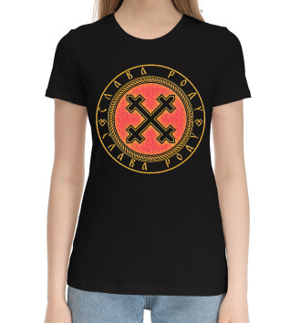 Женская Хлопковая футболка Символ Мары (Морена)