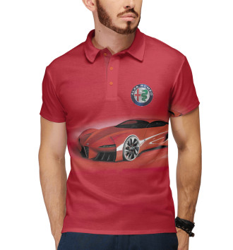 Мужское Поло Alfa Romeo