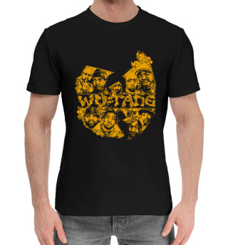 Мужская хлопковая футболка Wu-Tang Clan