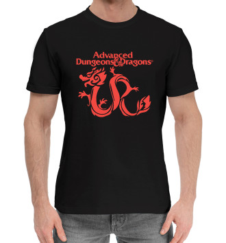 Мужская Хлопковая футболка Dungeons & Dragons
