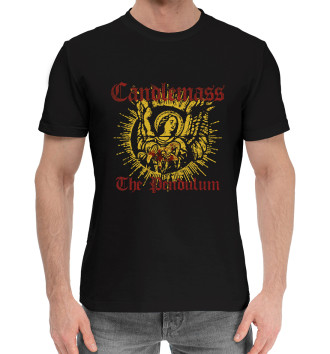 Мужская Хлопковая футболка Candlemass