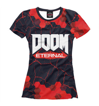 Футболка для девочек Doom Eternal / Дум Этернал