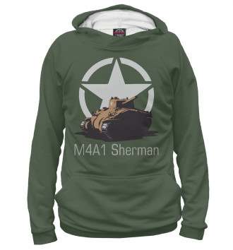Женское Худи Средний танк M4A1 Sherman