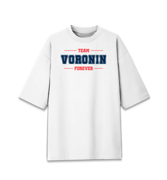 Мужская Хлопковая футболка оверсайз Team Voronin