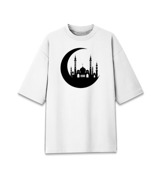 Женская Хлопковая футболка оверсайз Islam