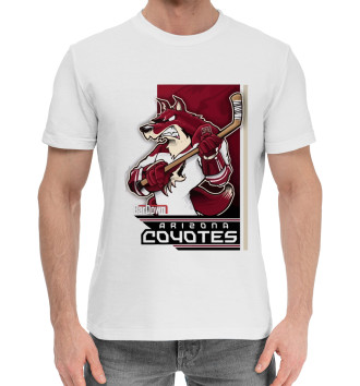 Мужская Хлопковая футболка Arizona Coyotes