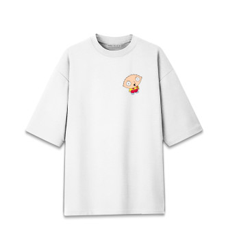 Женская Хлопковая футболка оверсайз Family Guy